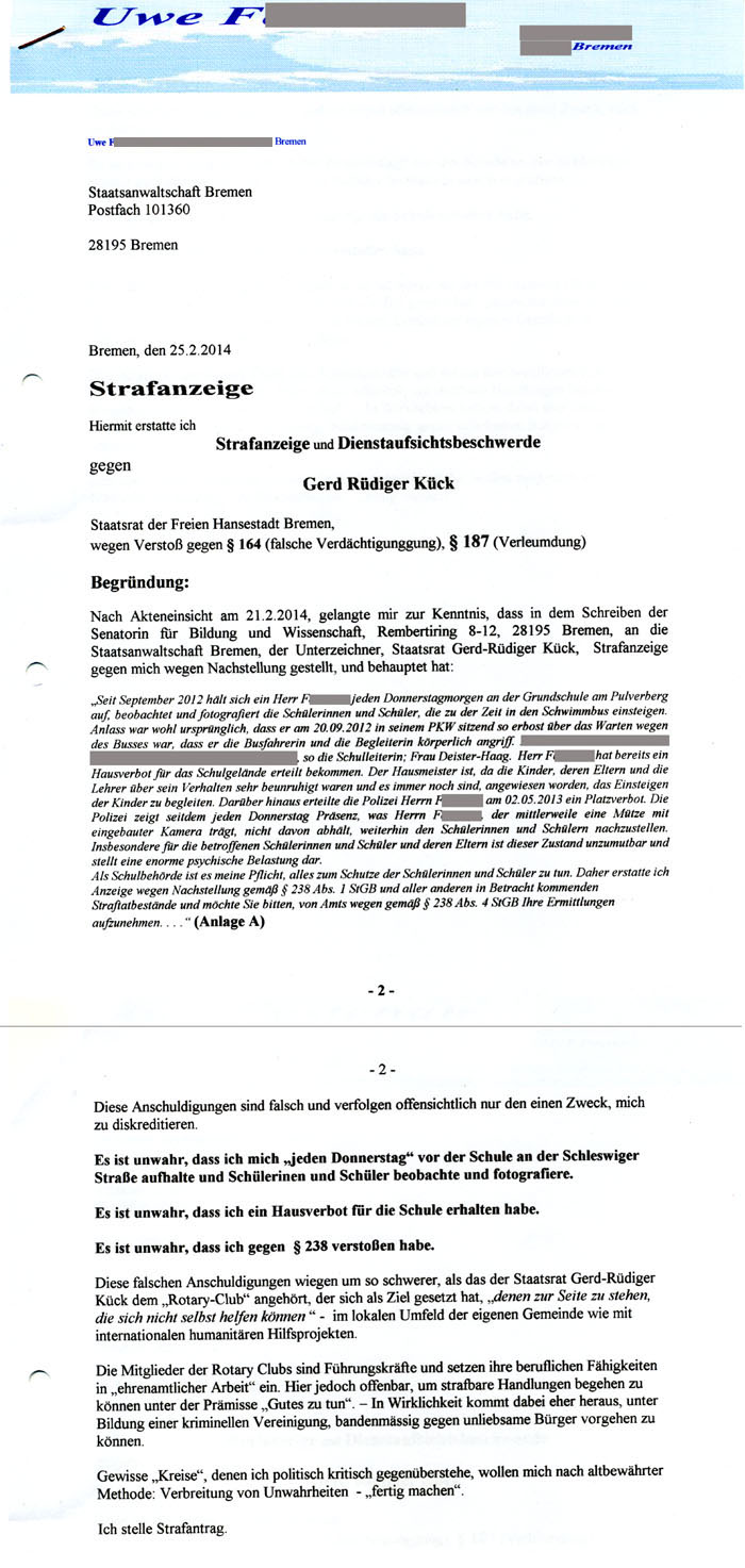 Anzeige g Kueck
